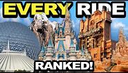 Every Ride at Walt Disney World RANKED!