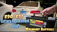 Ultimate DIY Guide: BMW 335i Battery Replacement 328i E90 E92 EASY! Walmart H8 Battery