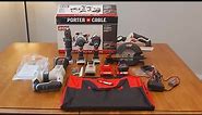 Porter Cable 20V 6 Tool Combo Kit Unboxing and Demo Video