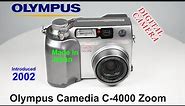 2002 Olympus Camedia C-4000 Zoom - Digital Camera