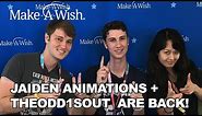Jaiden Animations + TheOdd1sOut with Make-A-Wish at VidCon 2018! | Make-A-Wish®