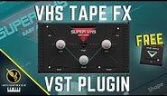 Super VHS VST Plugin Review + FREE Magic Switch | Vintage LOFI FX Tutorial