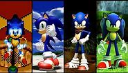 Evolution of Sonic in 3D Sonic Games (1996-2022)