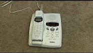 Uniden EXAI2890I 900 MHz Analog Cordless Phone Ringing