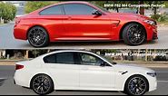 BMW M4 Competition VS BMW M5 Competition - Cold Start Revs and Exhaust Sound
