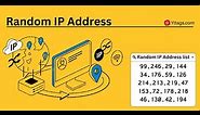 Random IP Address | Random IP Generator | Generate Random IP Addresses