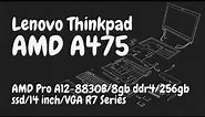 Review Lenovo Thinkpad A475 AMD A12 | Laptop Gaming 3 Jutaan