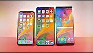 iPhone XI Plus 2018 Model Hands On vs Note 8, iPhone X, Pixel 2 XL & More!