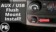 How To Install A USB / AUX Input Adapter To An Aftermarket Radio