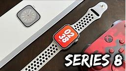 Apple Watch Series 8 UNBOXING and SETUP - SILVER