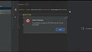 how to fix android studio emulator is not working