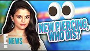 Selena Gomez Unveils Spontaneous New Piercing | E! News