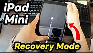 How to reset iPad Mini A1432 without passcode, iPad is Disabled Fix, Recovery Mode