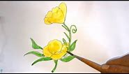 Tulipa humilis | Beautiful flower | Flower Clip art