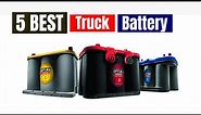 Best Truck Battery of 2024 [Updated]