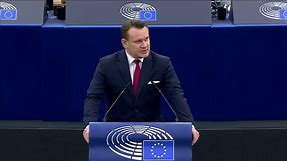 Why? Because there are zero terrorist attacks in Poland - MEP Tarczynski - speech from 14 Sep 2023