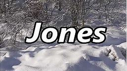 JONES as a family name the meaning and origin of the name