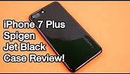 iPhone 7 Plus spigen Jet black case review!