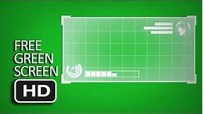 Free Green Screen - Hologram Screen Template