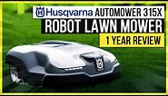 Robot Lawn Mower Review: 1 Year Later With A Fully Automatic Lawn Mower - Husqvarna Automower 315X