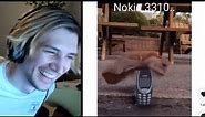 xQc can't stop laughing at Nokia vs iPhone