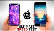iPhone X vs 7 Plus - ULTIMATE SPEED Test!