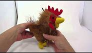 Multipet Talking Rooster Dog Toy