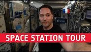 Space Station tour with your guide Thomas Pesquet | 4K [in French with English subtitles available]