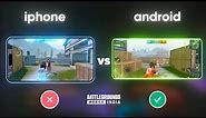 Android vs iPhone (Gyroscope, Aim Assist, Touch Response, Sensitivity, Recoil) FPS In BGMI PUBG