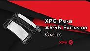 XPG Prime ARGB Extension Cables - Unboxing & Review