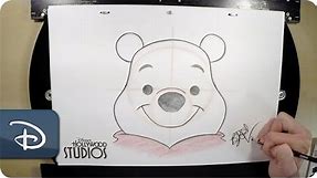 How-To Draw Winnie The Pooh | Walt Disney World