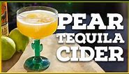 PEAR TEQUILA CIDER: How to make EASY Hard Cider 🍐