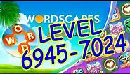 WordScapes Level 6945-7024 Answers | Master #13