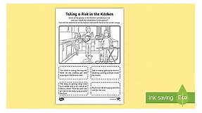 Taking a Risk in the Kitchen Worksheet