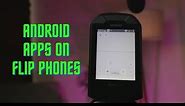 Android Flip Phone Apps || How To Make Them Work (Kyocera DuraXV Extreme)