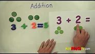 Teach Kids Basic Addition with the aid of chips and pictures - 1st grade