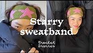 Crochet how-to: STARRY sweatband tutorial ⭐️ Star HEADBAND ✷ Pinterest inspired ear warmer
