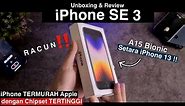 🔥 iPhone Murah SPEK DEWA!! iPhone SE 3 Unboxing Indonesia (2022) - iTechlife Review