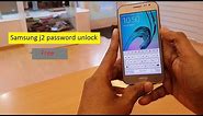 How to unlock forget password samsung j2 || Samsung j2 password unlock free