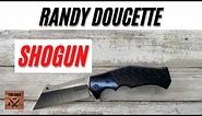 Randy Doucette Shogun Cleaver Custom Pocketknife. Fablades Full Review