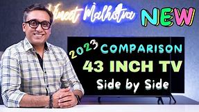 Best 43 Inch 4K TV 2023 | Side by Side Comparison | Best TV 2023