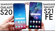 Samsung Galaxy S21 FE Vs Samsung Galaxy S20! (Comparison) (Review)