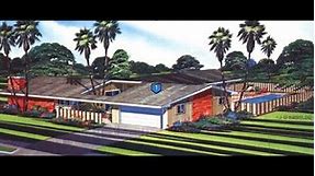 Mid-Century and HOMES FROM THE 1960S WITH PLANS 4K