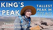 King's Peak SOLO Backpacking Trip in UTAH