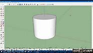 How to Make a Basic Cylinder in SketchUp
