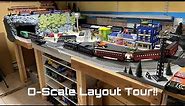 Matt’s Trains - 4x8’ O Scale Layout Tour!!