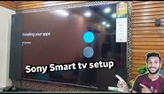 How to setup sony bravia smart tv