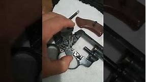 S&W model RG31 revolver break down
