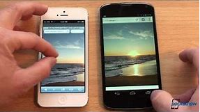 iPhone 5 vs. Nexus 4 | Pocketnow