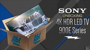 Unboxing: Sony XBR55X900E 4K LED X900E